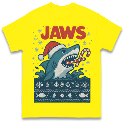 Jaws Christmas T Shirt