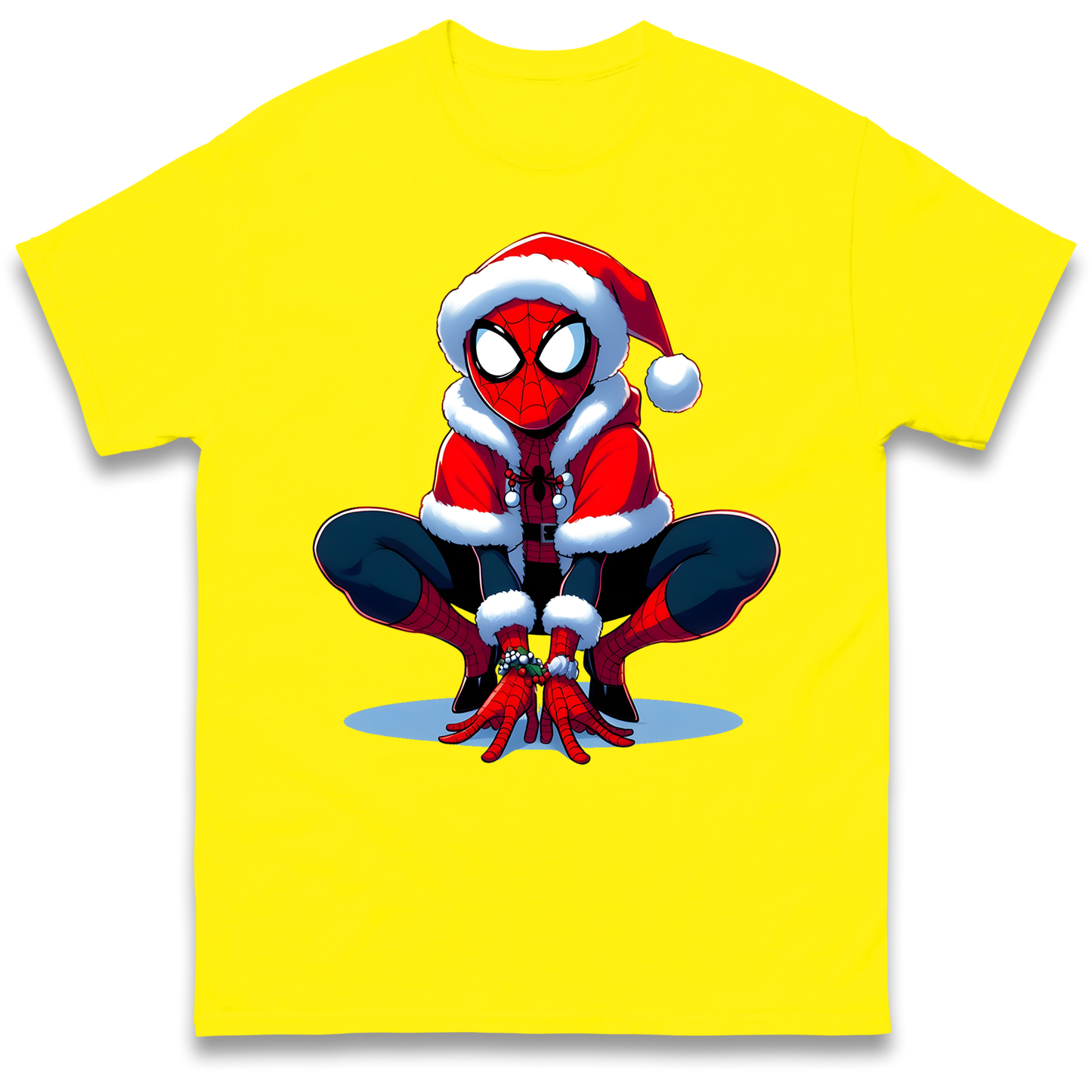 Spiderman Santa T Shirt