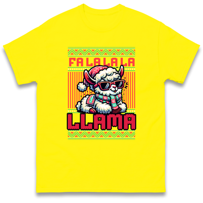 FA LA LA LA LLAMA T Shirt