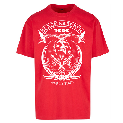 Black Sabbath The End World Tour oversized T Shirt