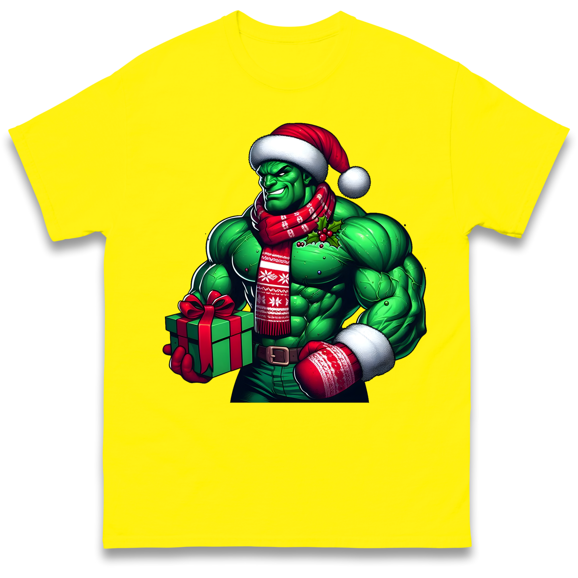 The Hulk Santa T Shirt