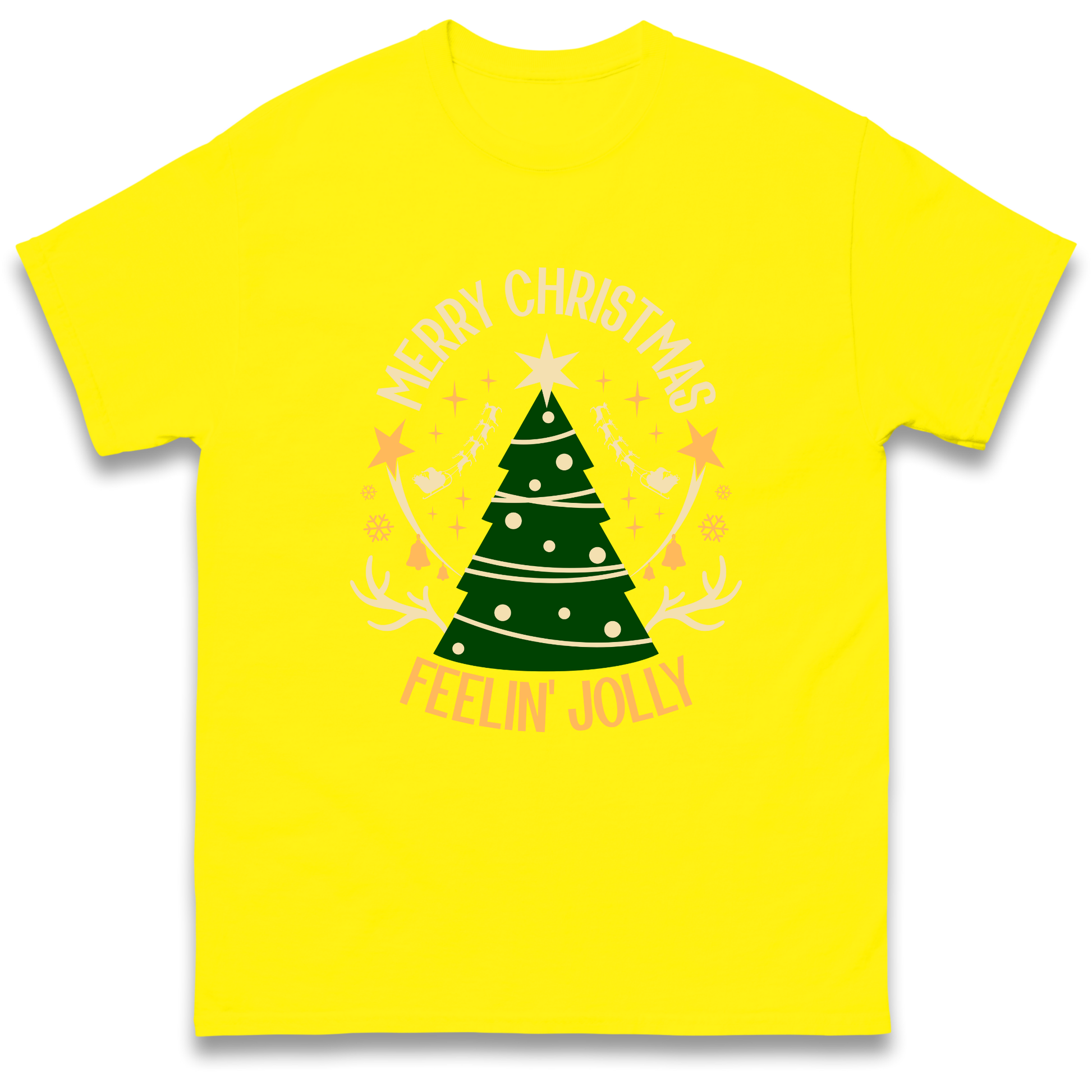 Merry Christmas Feeling Jolly Christmas T Shirt
