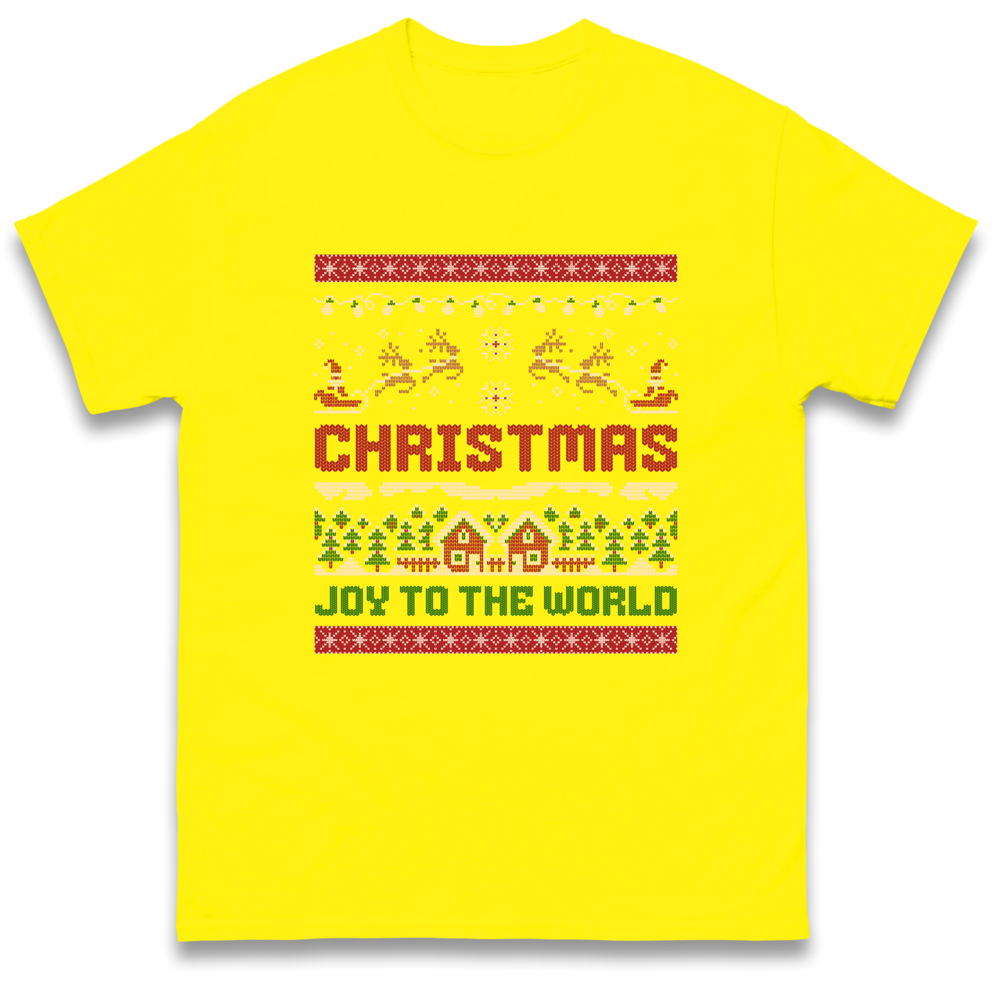Christmas Joy to the World Christmas T Shirt