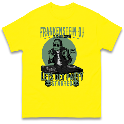 Frankenstein DJ T Shirt
