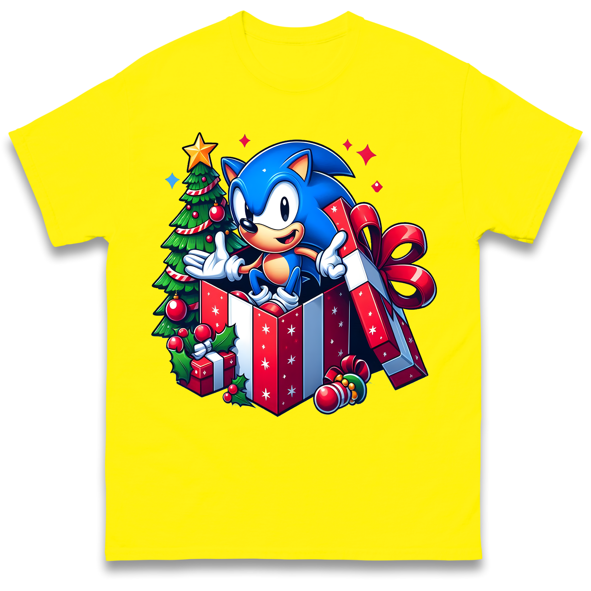 Sonic The Hedgehog Christmas T Shirt