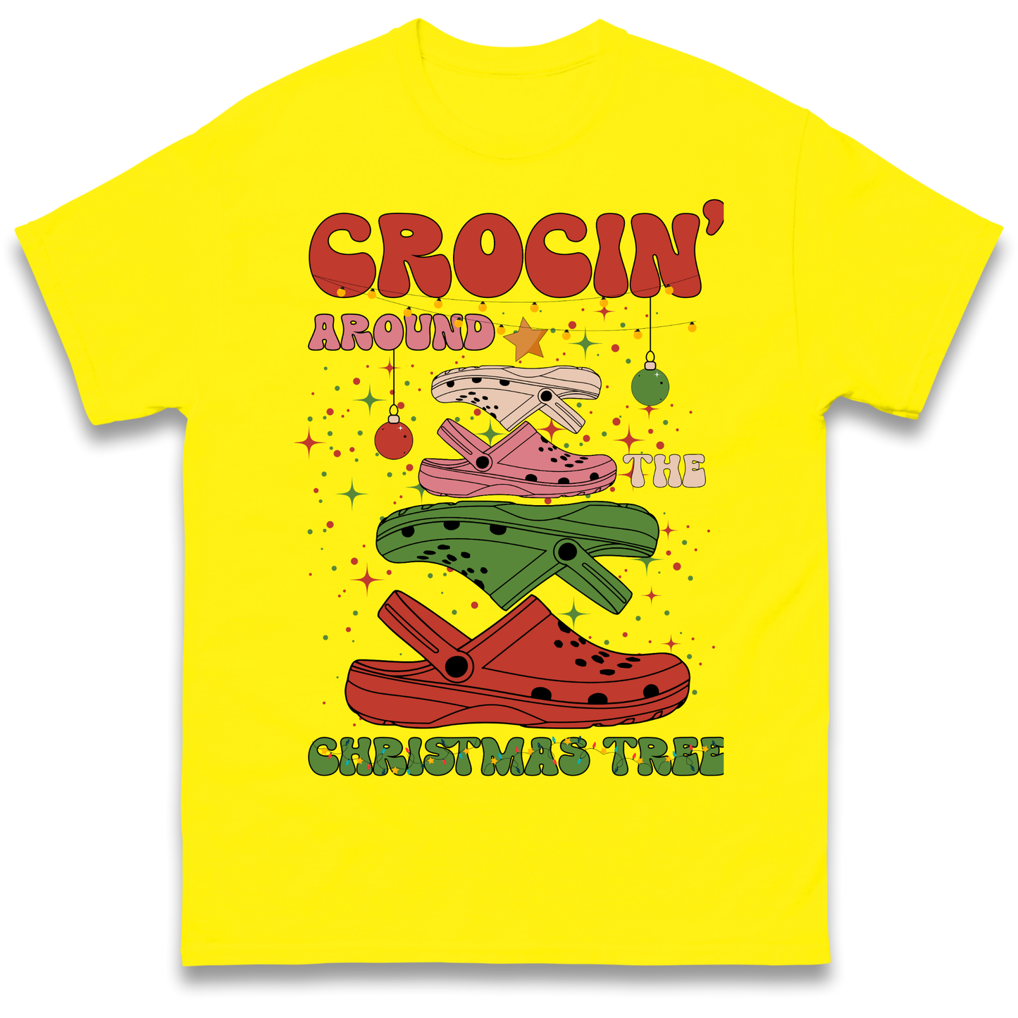 Crockin Around the Christmas Tree Christmas T Shirt