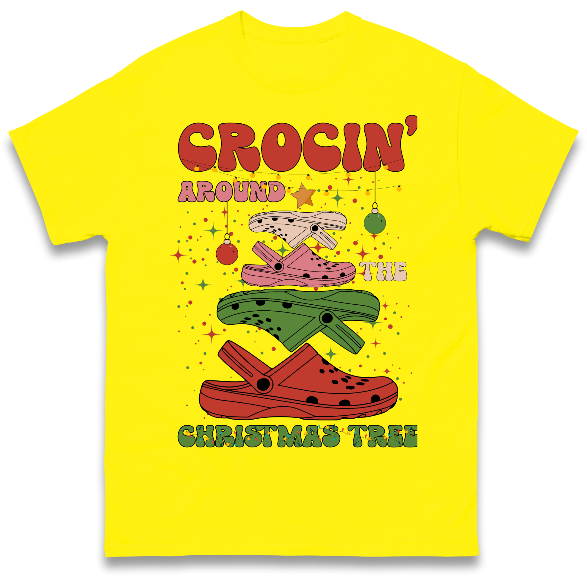 Crockin Around the Christmas Tree Christmas T Shirt