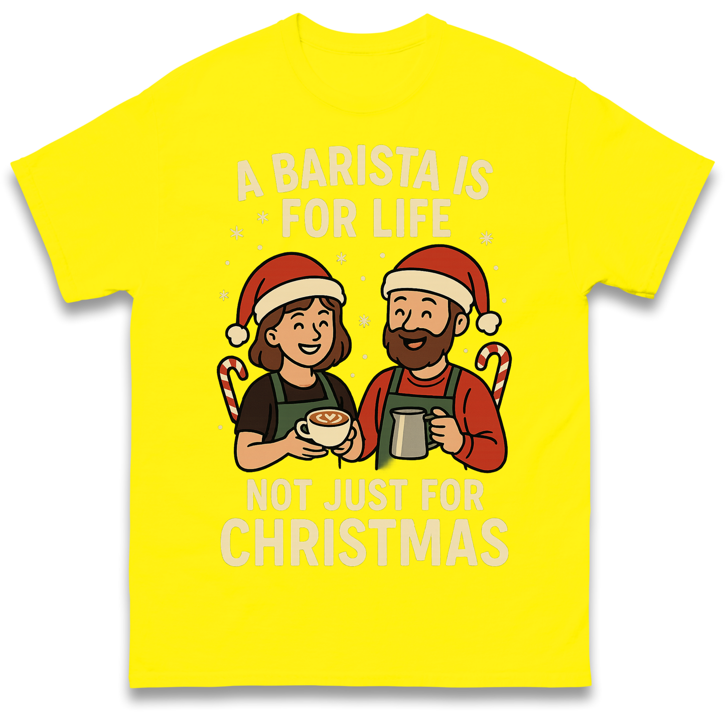 Barista Christmas T Shirt