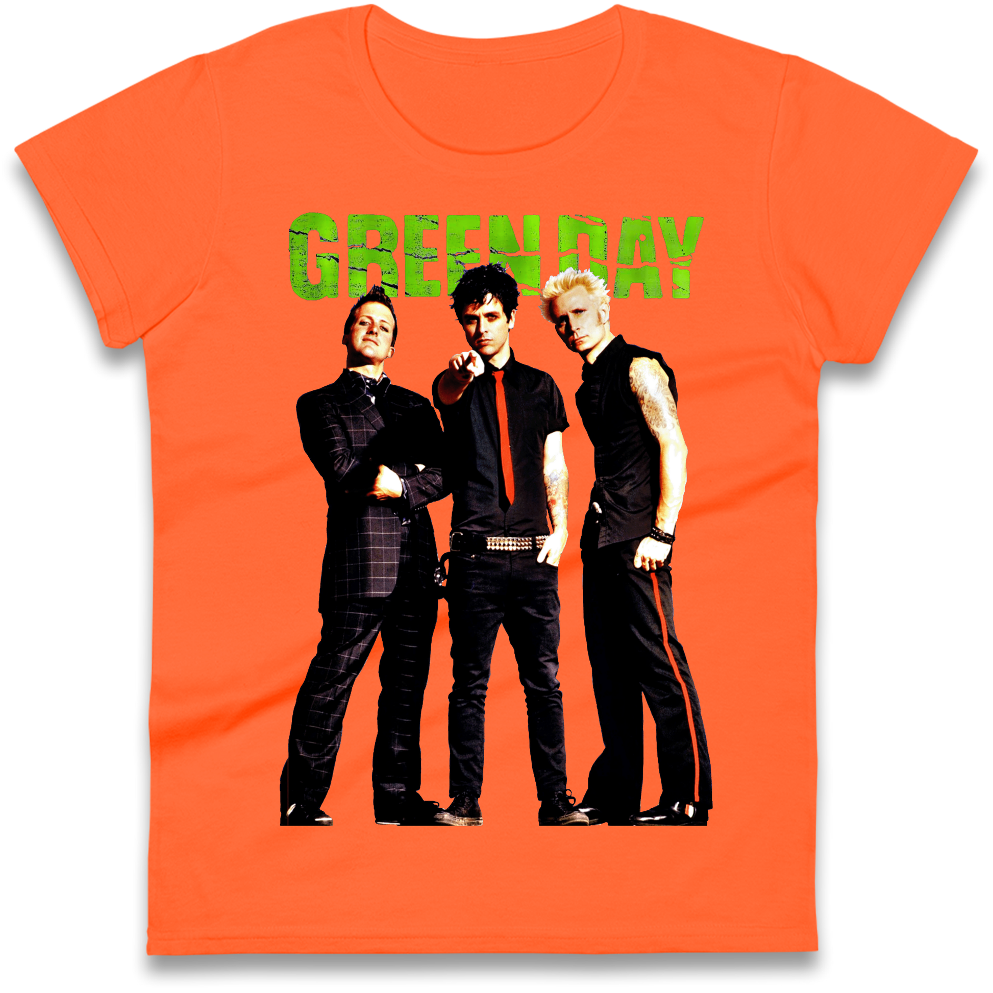 Green Day Ladies T Shirt