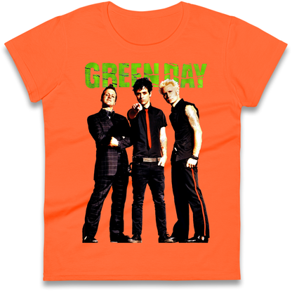 Green Day Ladies T Shirt