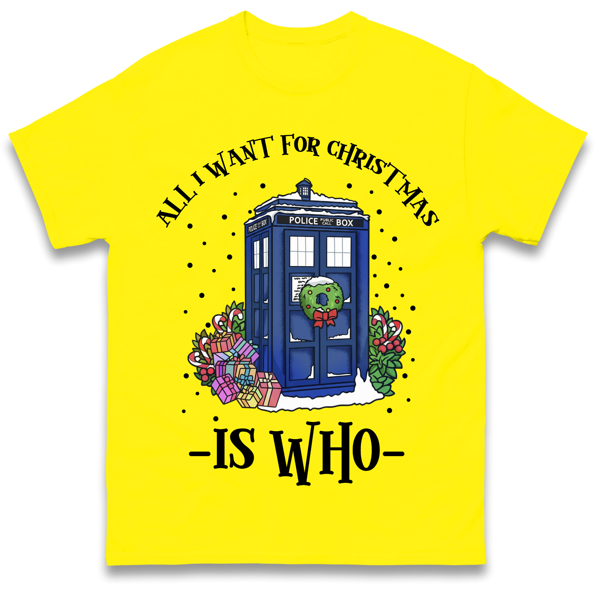 Dr Who Christmas T-Shirt