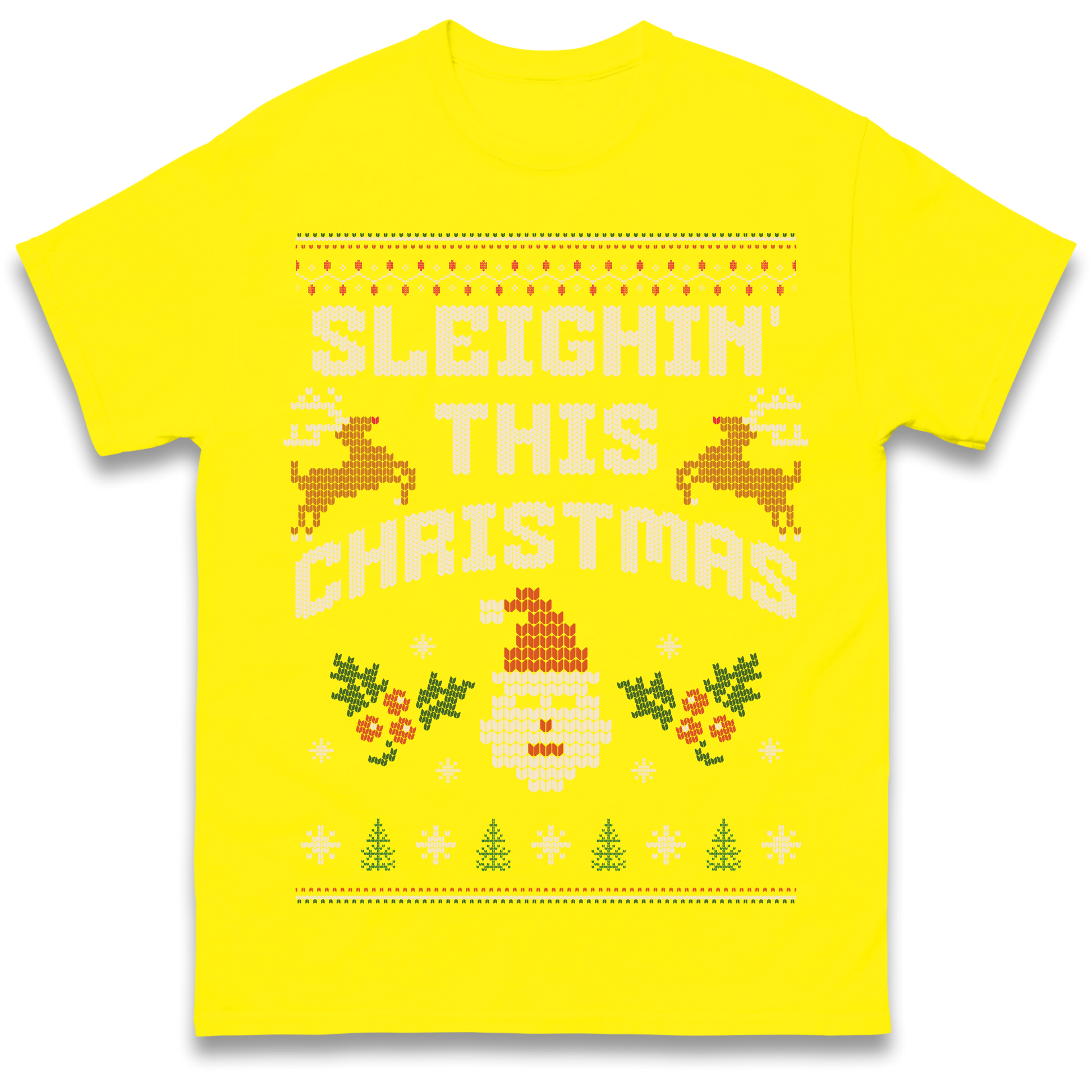 Sleighin This Christmas Christmas T Shirt