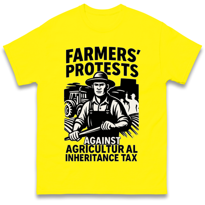 Farmers’ Protests Against Agricultural Inheritance Tax T Shirt