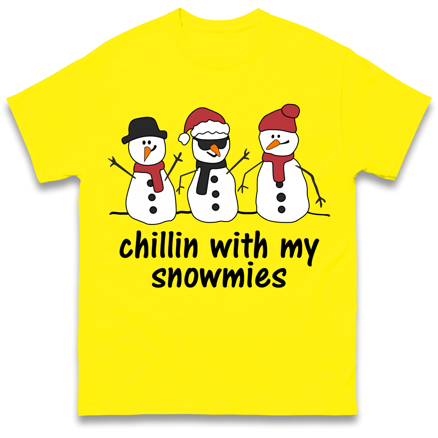Chillin With My Snowmies T Shirt