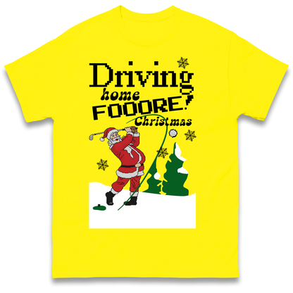 Christmas Golf T Shirt