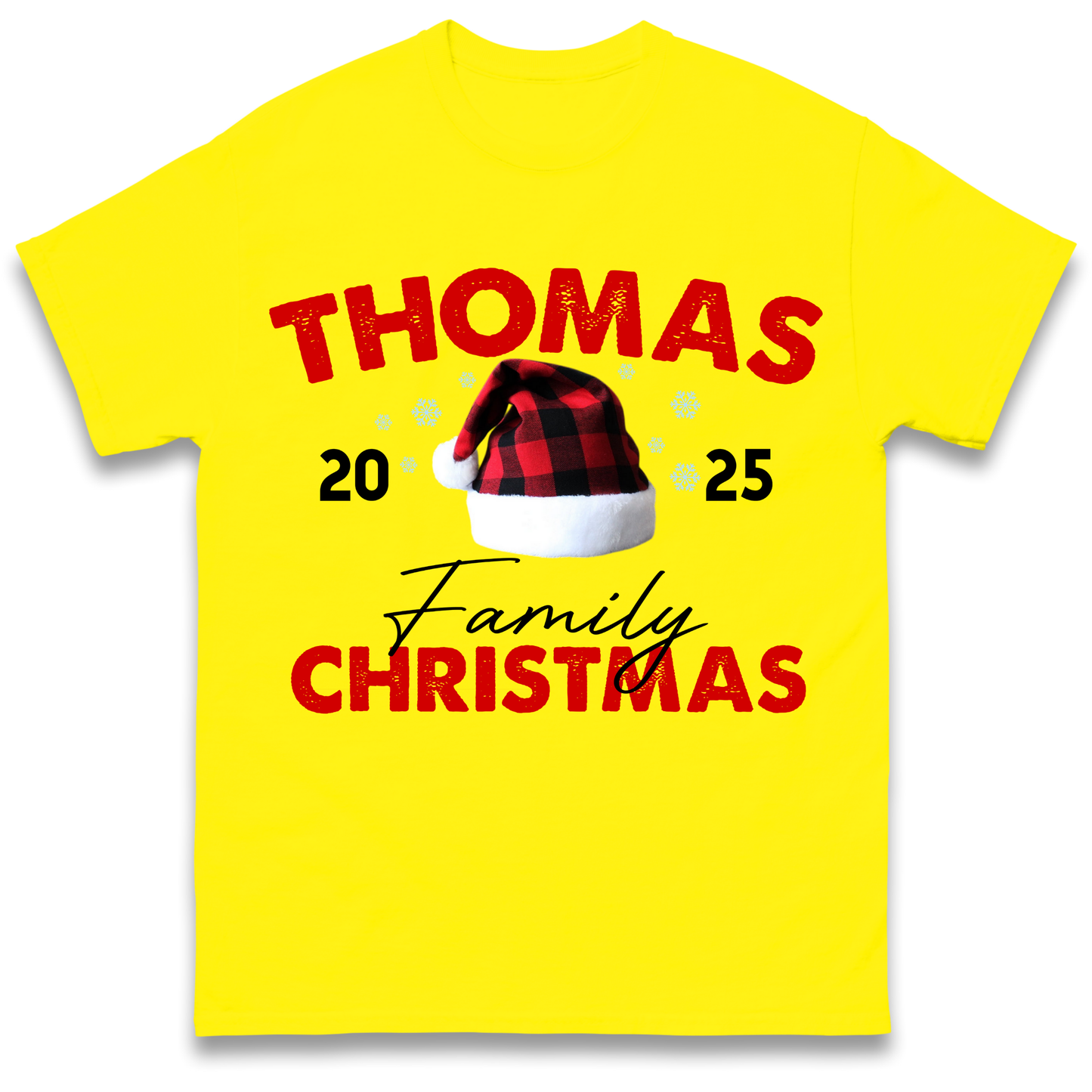Thomas Family Christmas T Shirt