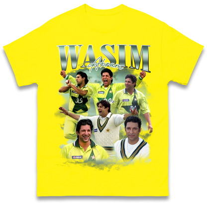 Wasim Akram T Shirt