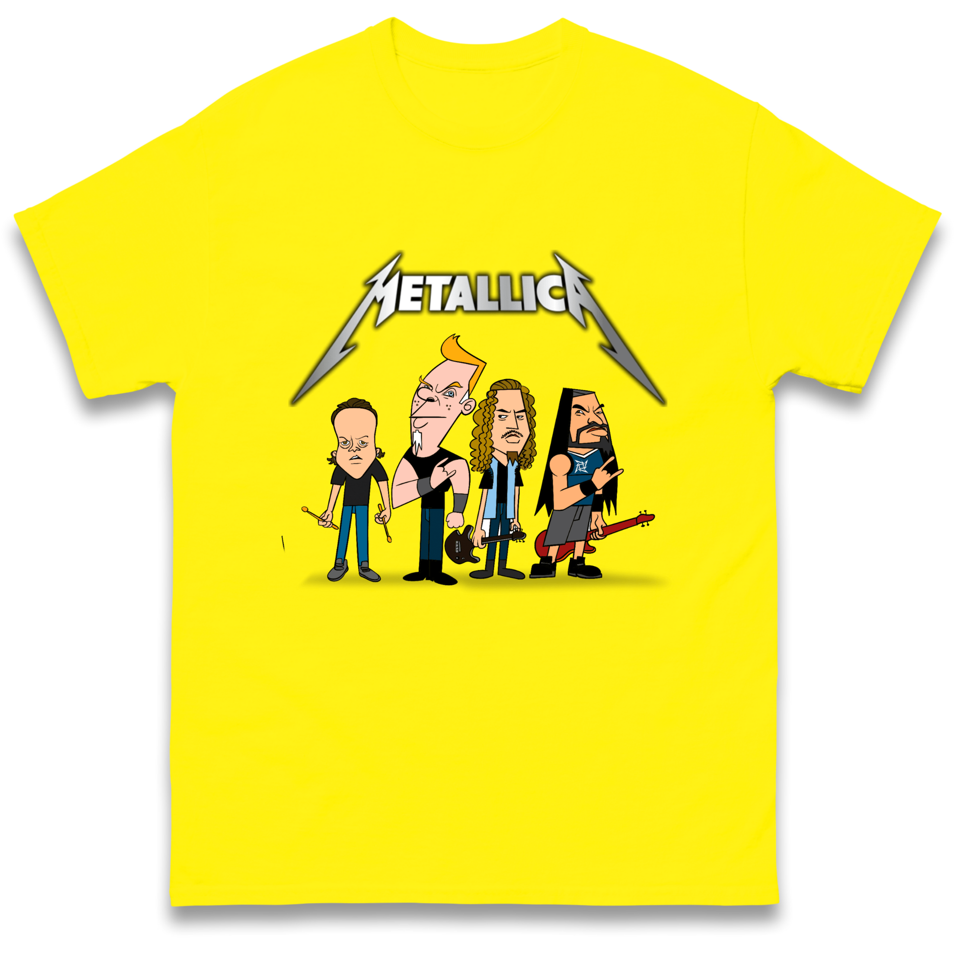 Metallica Cartoon T Shirt