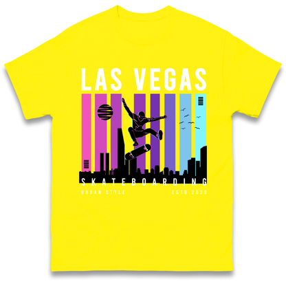 Las Vegas Skateboarding T Shirt
