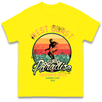 West Coast Surf Paradise T Shirt