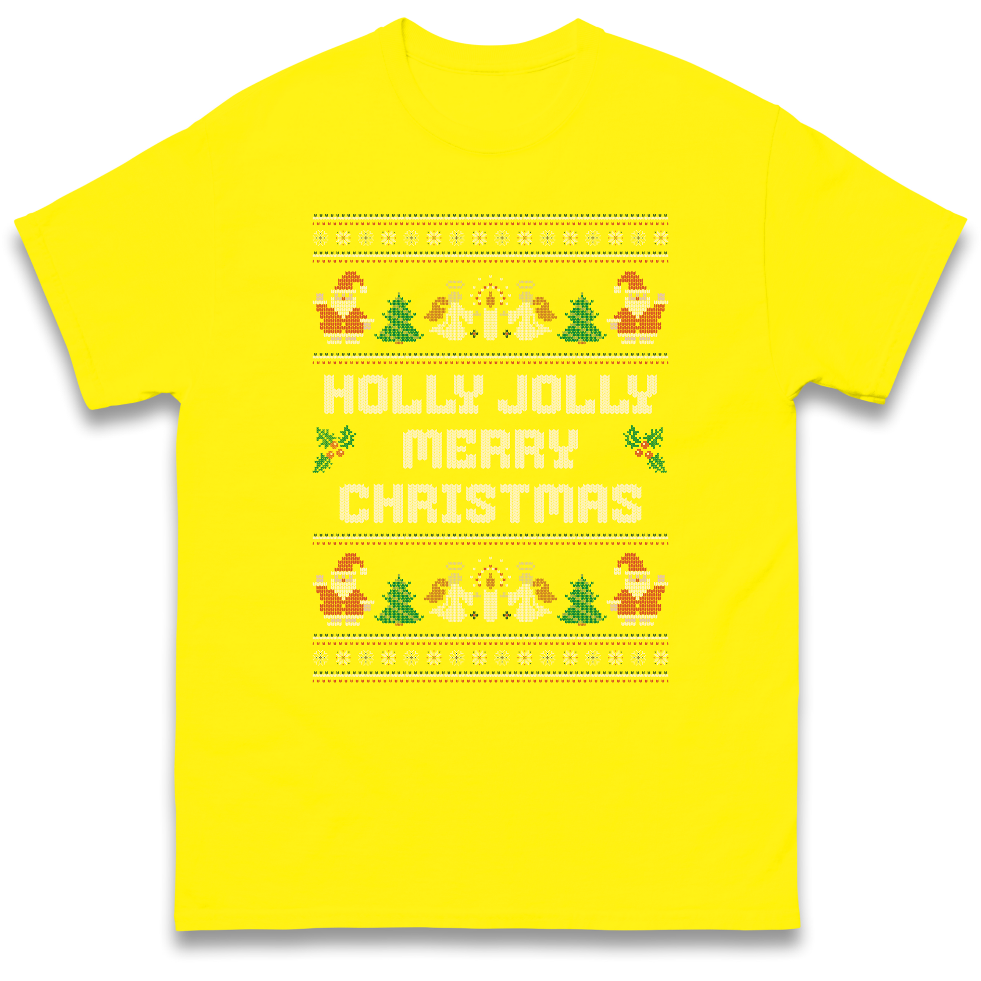 Holly Jolly Merry Christmas T Shirt