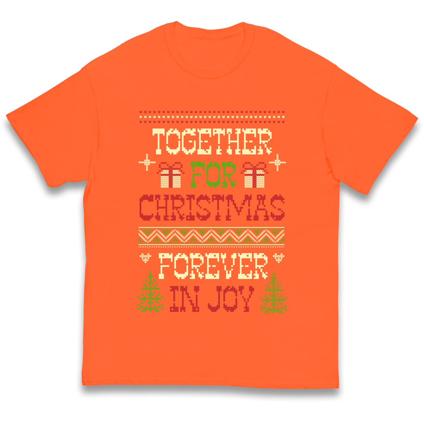 Together for Christmas Forever in Joy Christmas kids t shirt