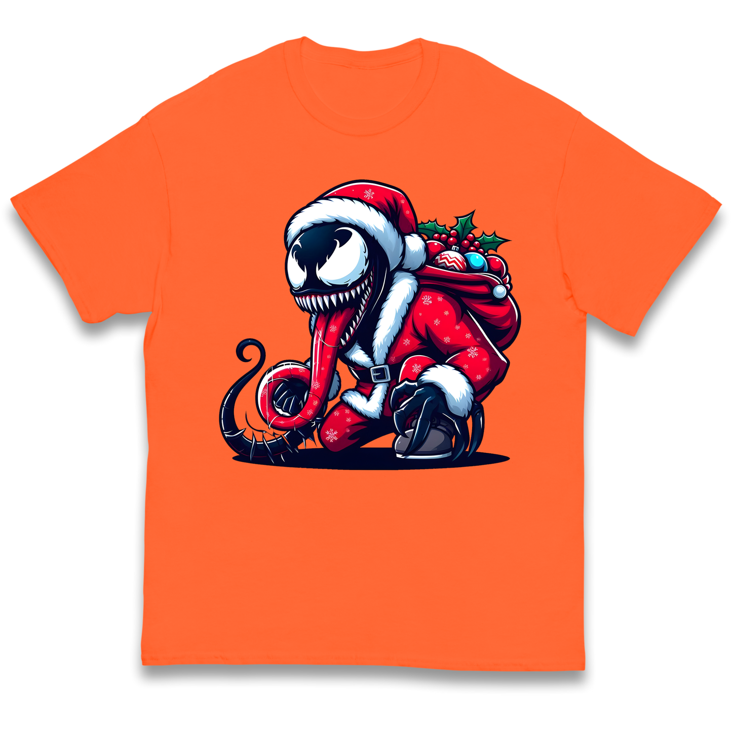 Venom Santa kids t shirt