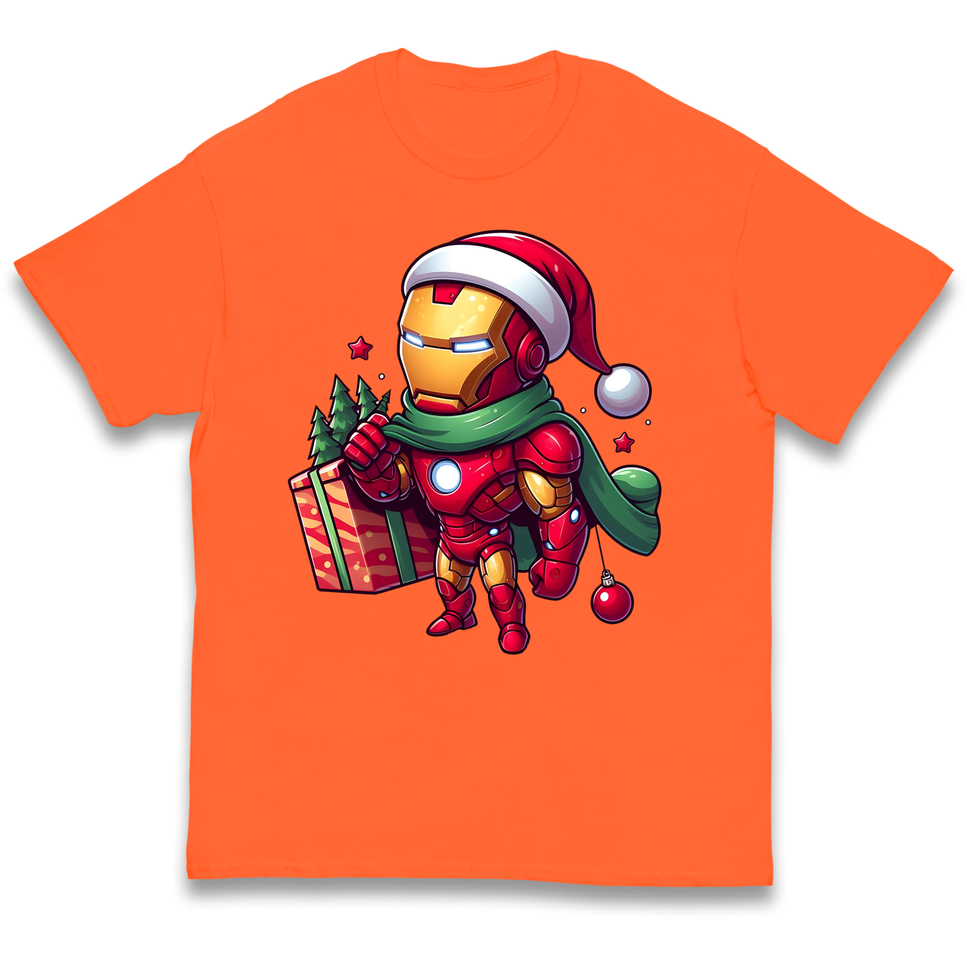 Ironman Santa kids t shirt