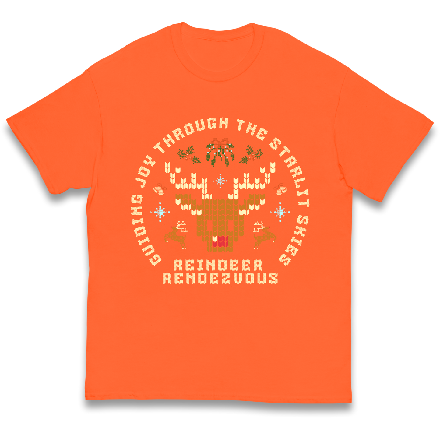 Reindeer Rendezvous Christmas kids t shirt