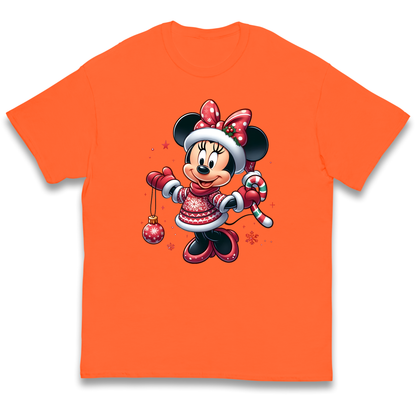 Mini Mouse Christmas kids t shirt