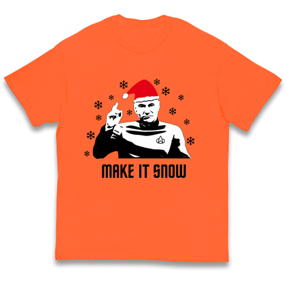 Make It Snow kids t shirt