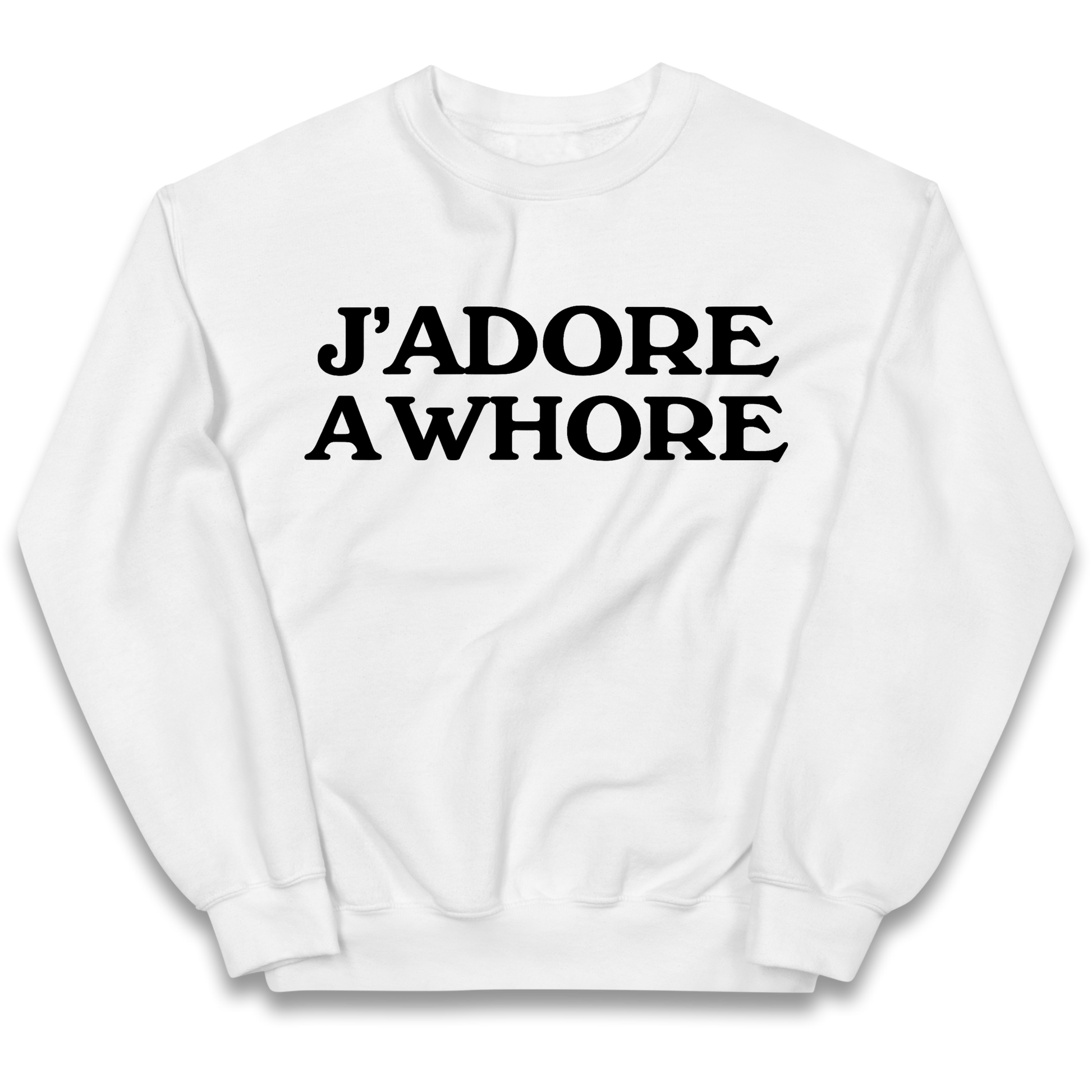 J'Adore A Whore Kids Sweatshirt