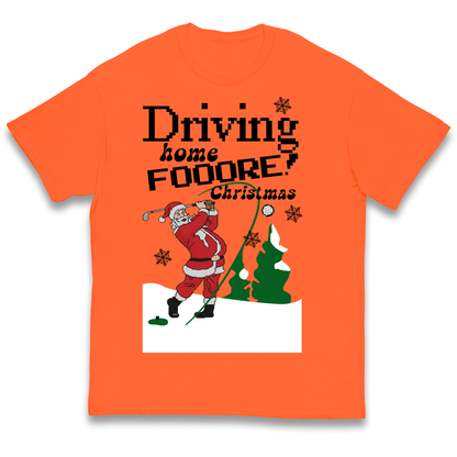 Christmas Golf Kids T Shirt