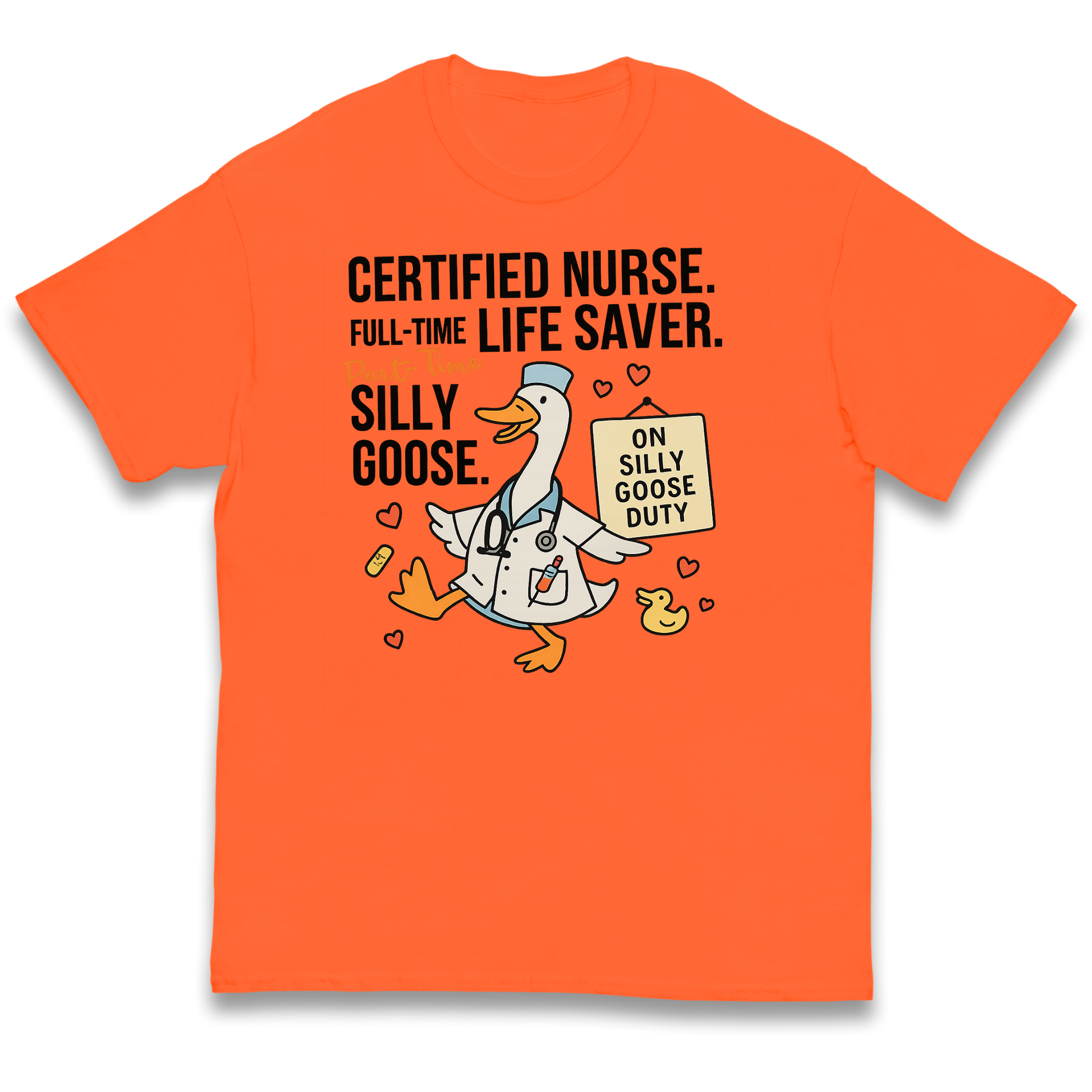 Full Time Nurse Part Time Silly Goose kids t shirt