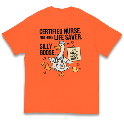 Full Time Nurse Part Time Silly Goose kids t shirt