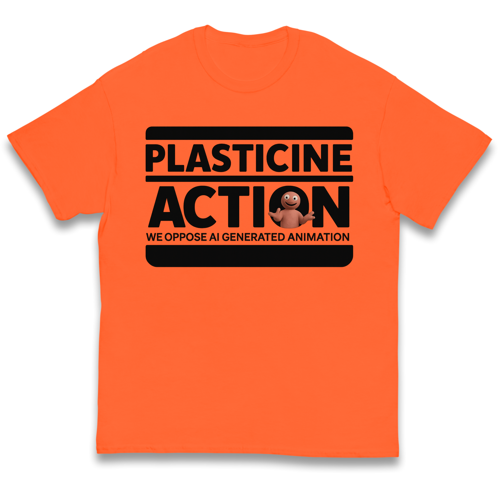 plasticine action kids t shirt