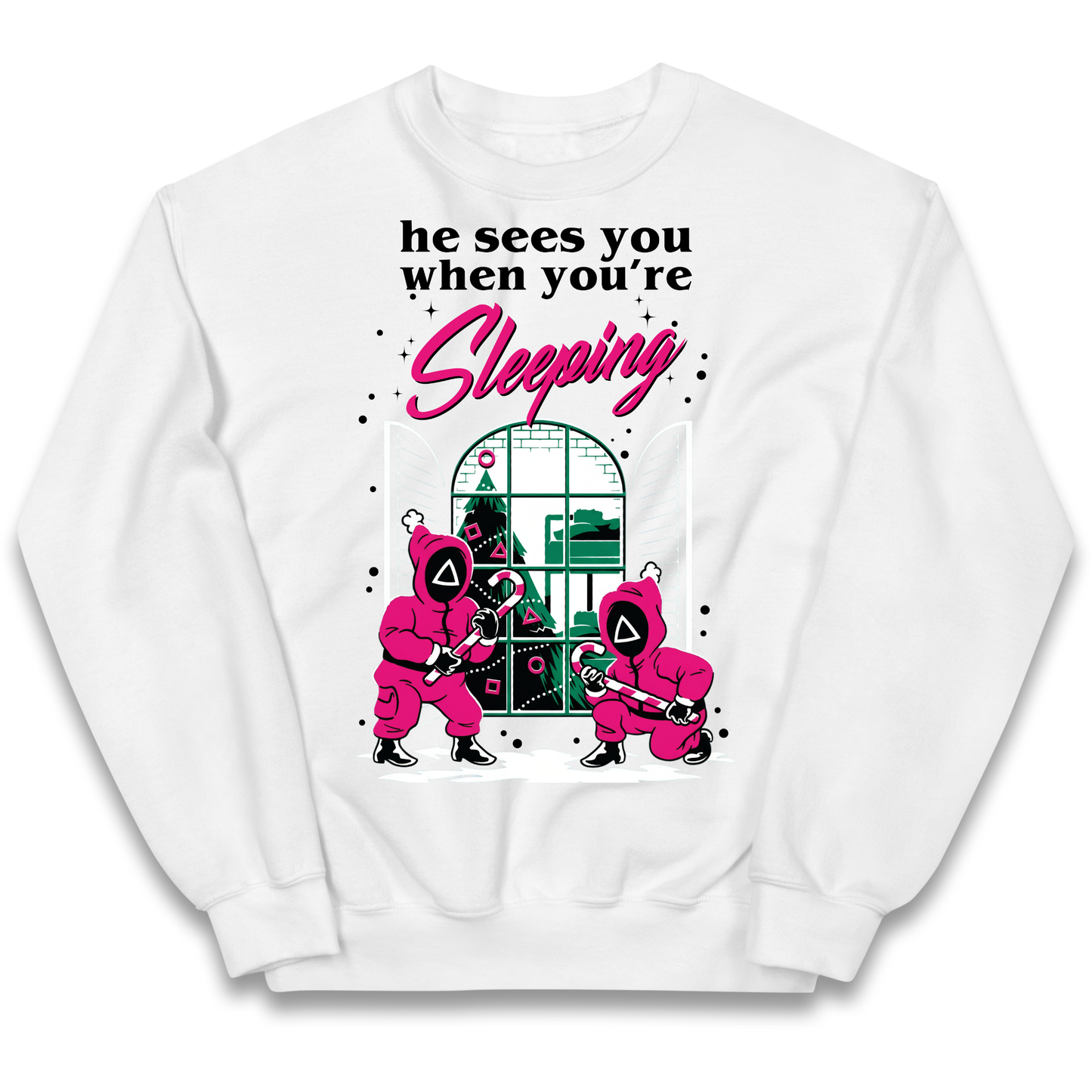 Squid Games Xmas Kids Jumper