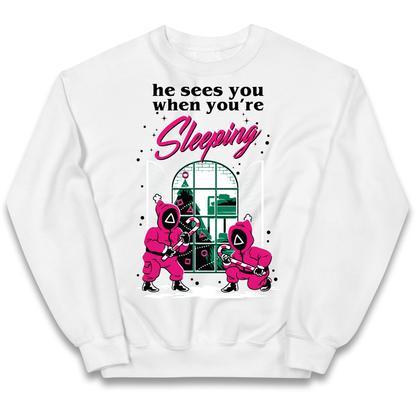 Squid Games Xmas Kids Jumper