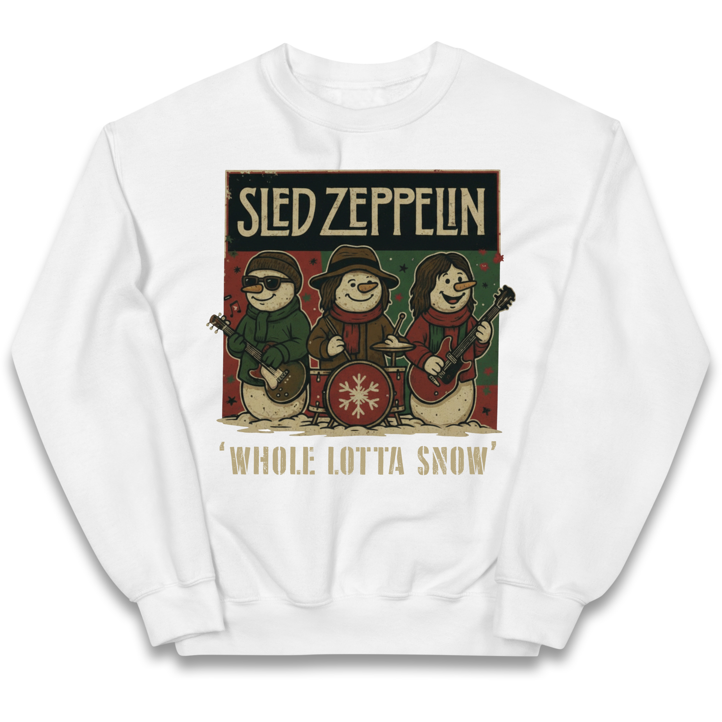 Led Zeppelin Christmas Kids Sweatshirt