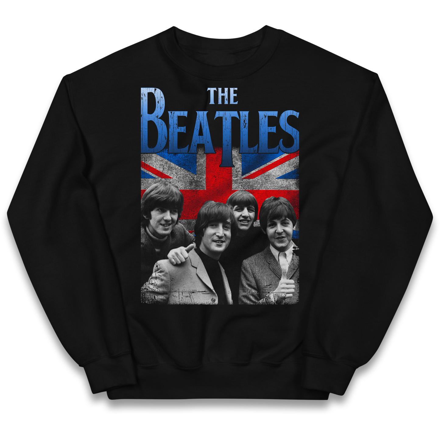 The Beatles Union Jack Kids Sweatshirt 