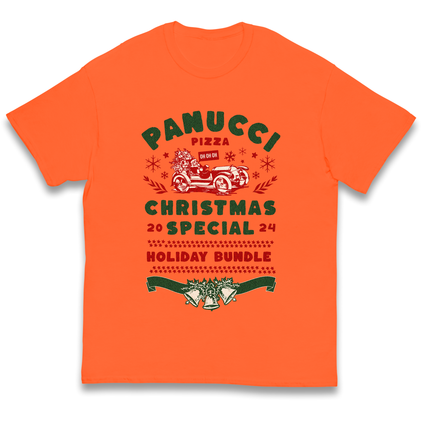 Panucci Pizza Christmas Special Christmas kids t shirt