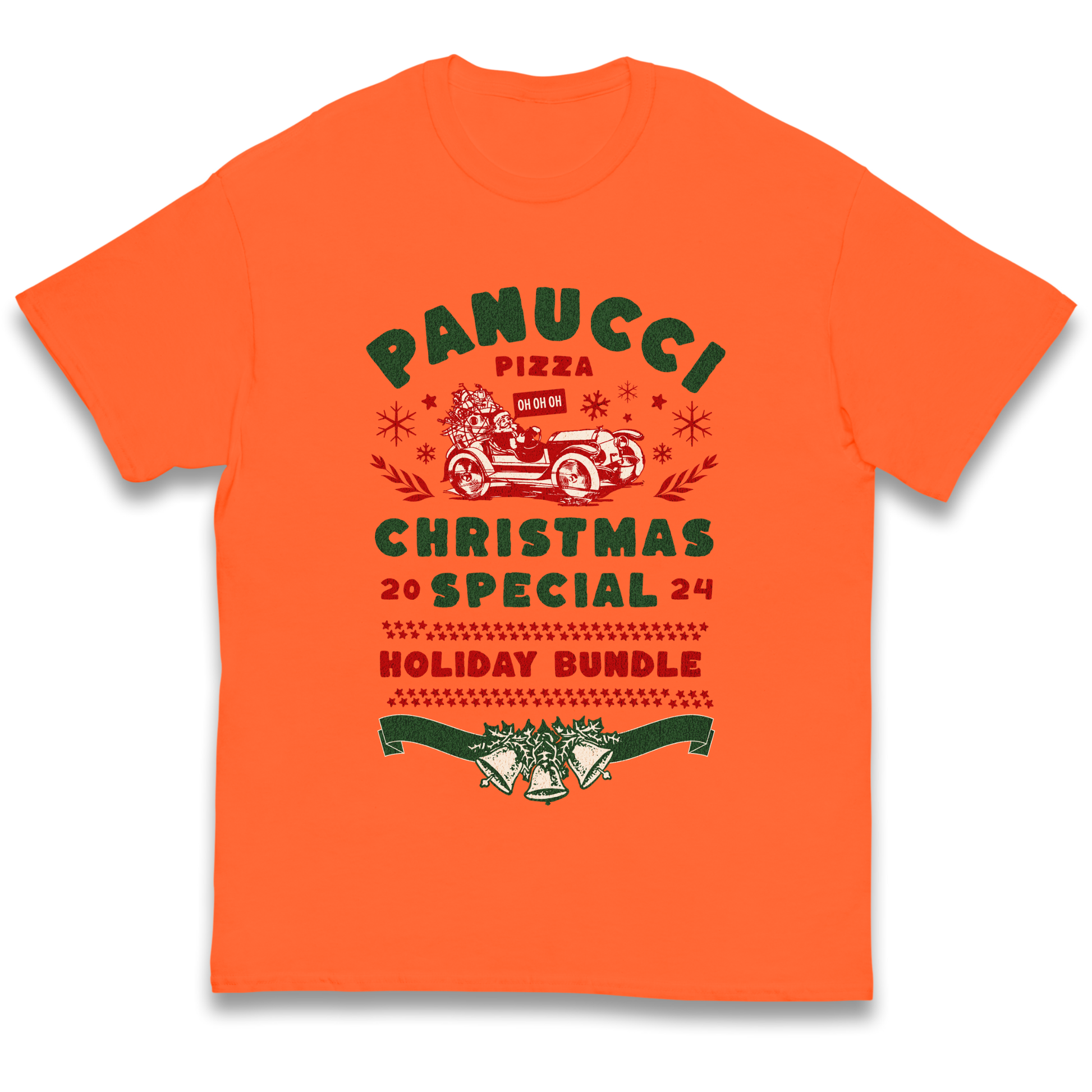 Panucci Pizza Christmas Special Christmas kids t shirt
