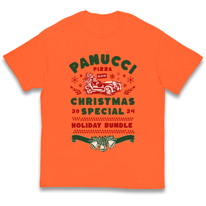 Panucci Pizza Christmas Special Christmas kids t shirt