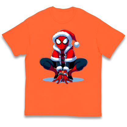 Spiderman Santa kids t shirt