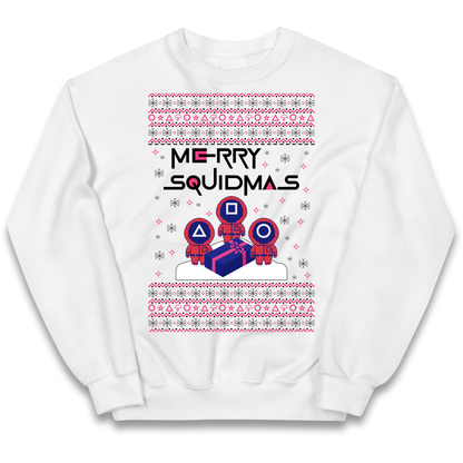 Squid Games Christmas Kids Jumper
