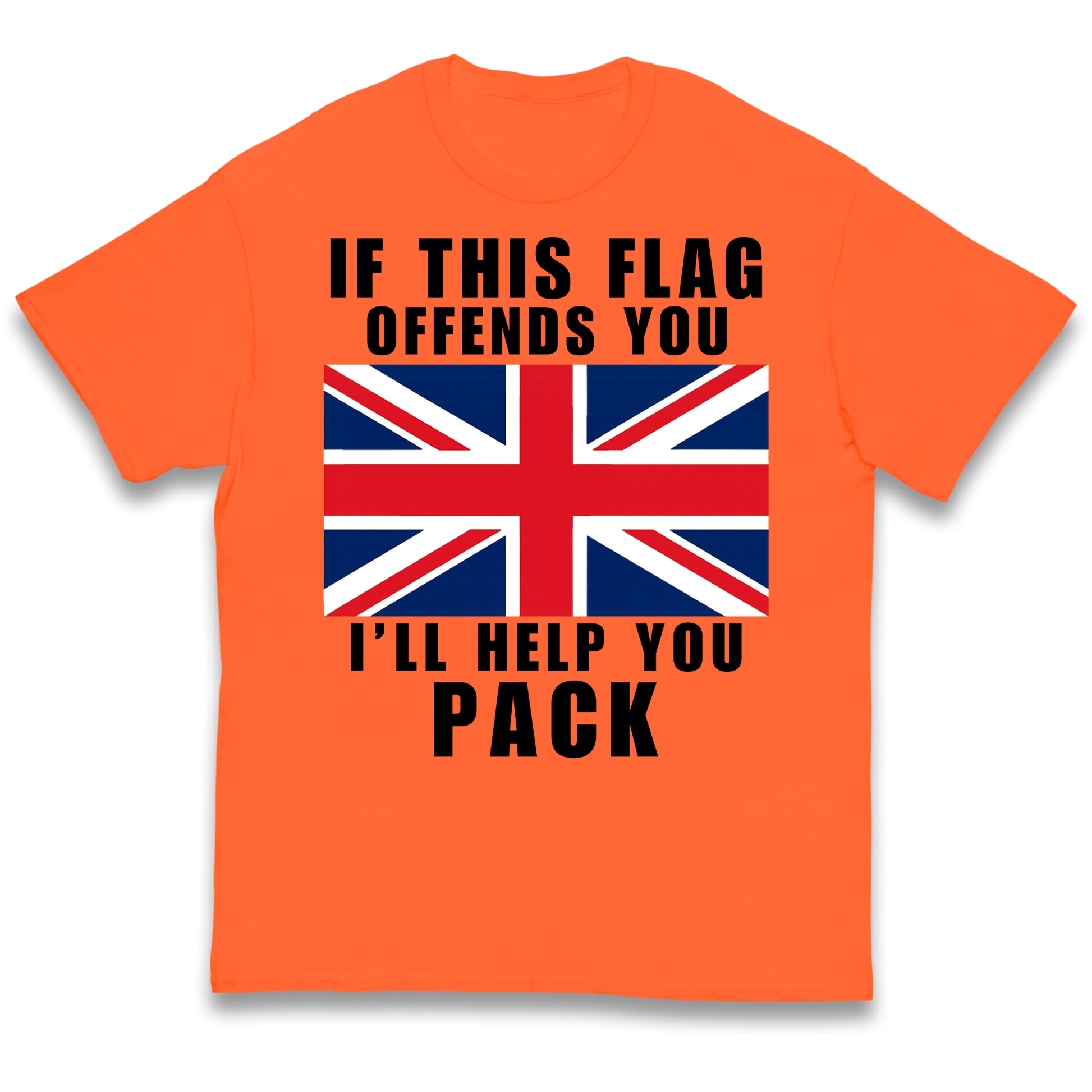 If This Flag Offends You I Will Help You Pack kids t shirt