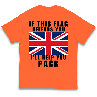 If This Flag Offends You I Will Help You Pack kids t shirt