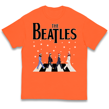 The Beatles Abbey Road Christmas kids t shirt