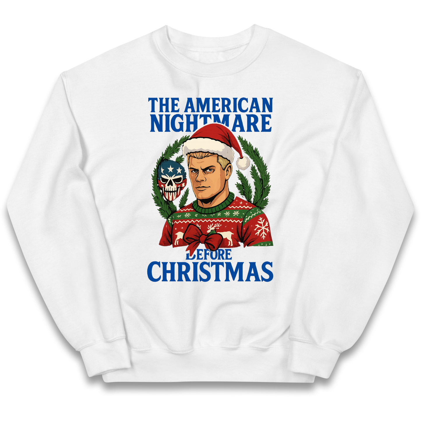 Cody Rhodes Christmas Kids Sweatshirt