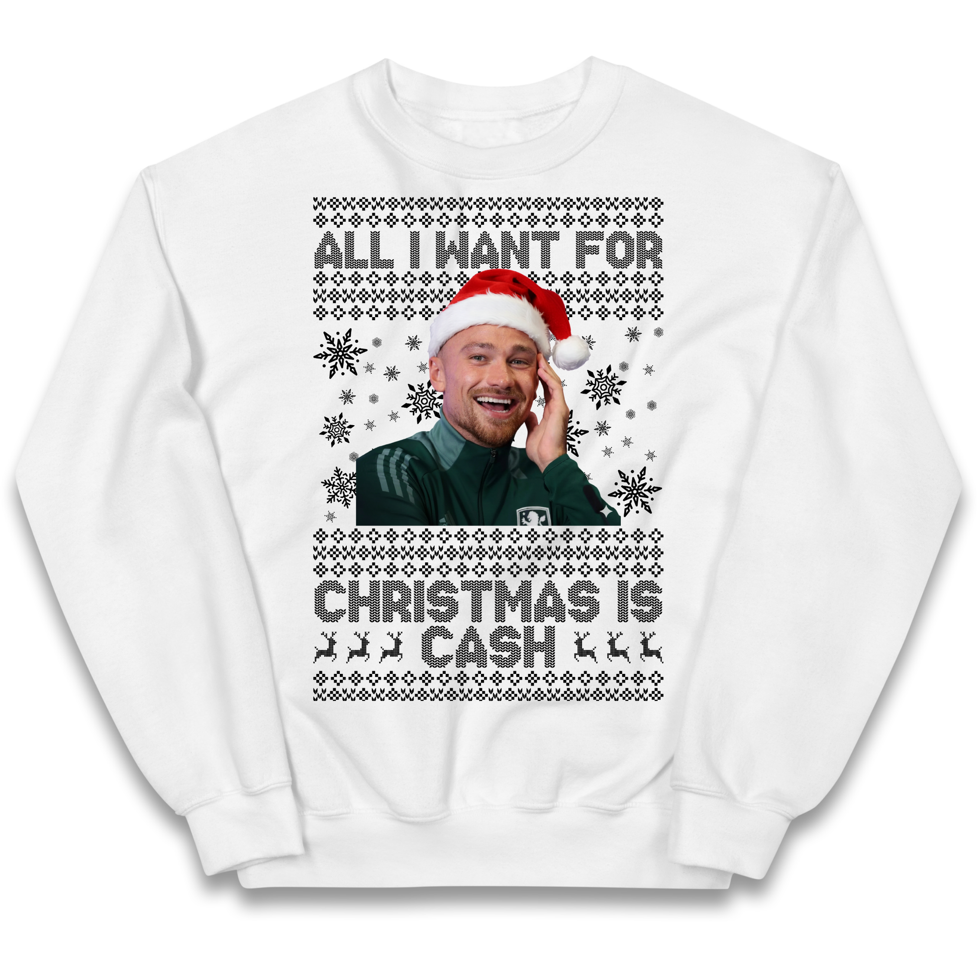 Matt Cash Christmas Kids Jumper